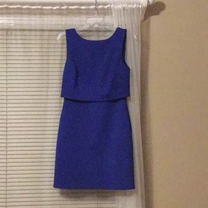 Bailey 44 royal blue tiered dress